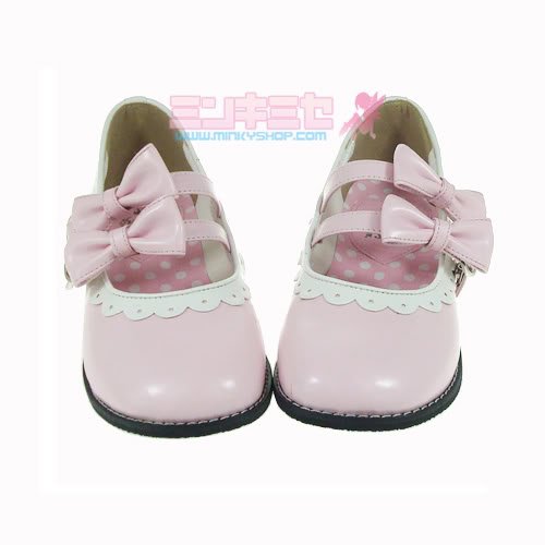 Twin Strap Bow Flats